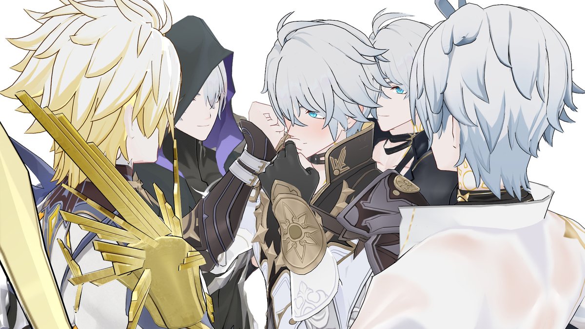 etfracta's tweet image. Udah redi, sayang-sayangku? @monitoringy @undeaich @stressexd @gourity ( akan ditambah kalau personilnya nambah ) ( phainon ada banyak ) ( mmm phaicest )