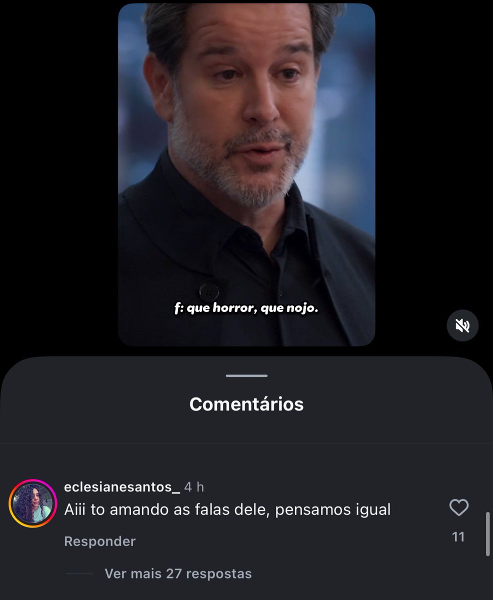 enquanto isso no Instagram