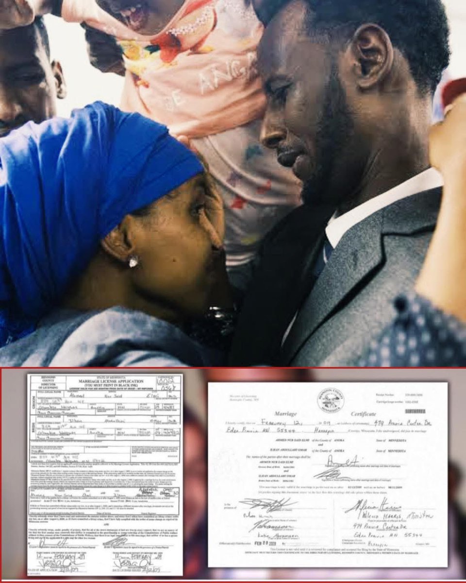 1Nicdar's tweet image. STOP SWEEPING THIS UNDER THE RUG.

Keep posting this until Ilhan Omar is actually held accountable. I will post a million times if I have to. 

Ilhan Omar married her full-blooded brother to skirt U.S. immigration laws and bring him into the country.

This is a documented…