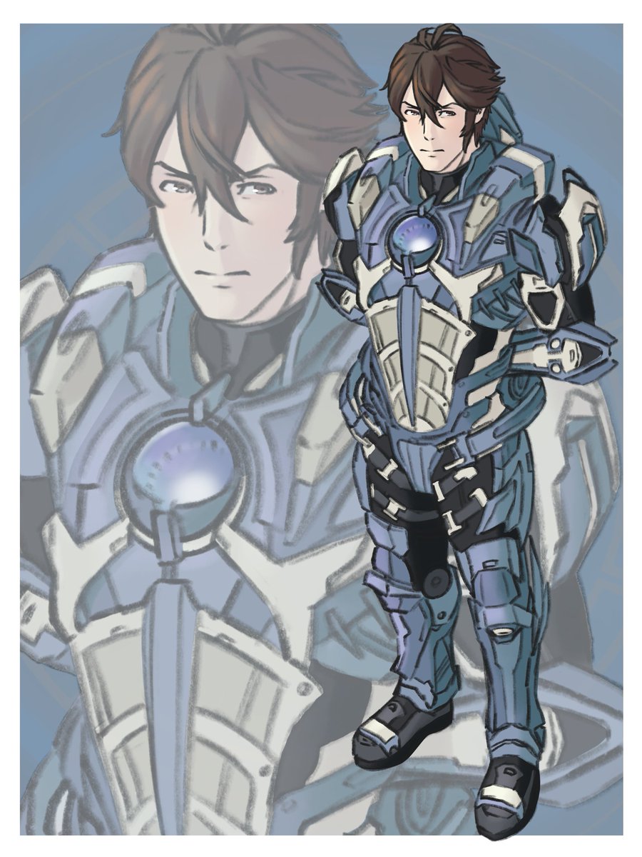 Xenoblade X brainrot courtesy of IssyCake, I've always joked that he looks like a gundam anyway lmao 
#FrederickFriday