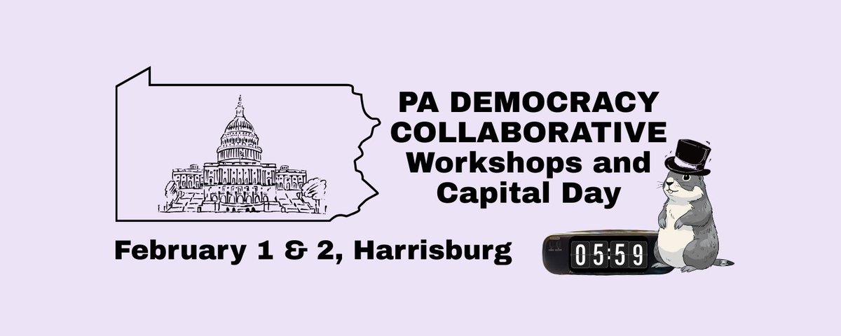 FairDistrictsPA's tweet image. We're looking forward to seeing folks at the Philly rally tomorrow. Too far for you to go? Join us in Harrisburg Feb 1 &amp;amp; 2. Workshops &amp;amp; networking Sunday, Feb 1.  Tabling &amp;amp; gathering at 11 AM in capital rotunda on Monday, Feb. 2. actionnetwork.org/events/pa-demo…