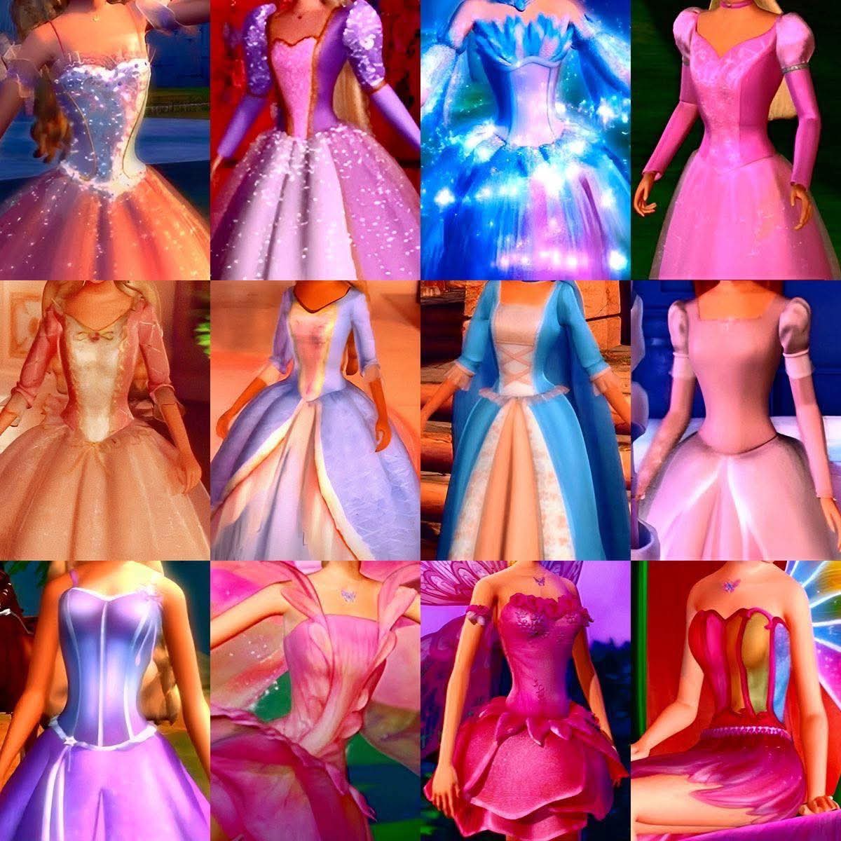 BarbieRobertsBR's tweet image. a beleza dos vestidos da Barbie💖✨