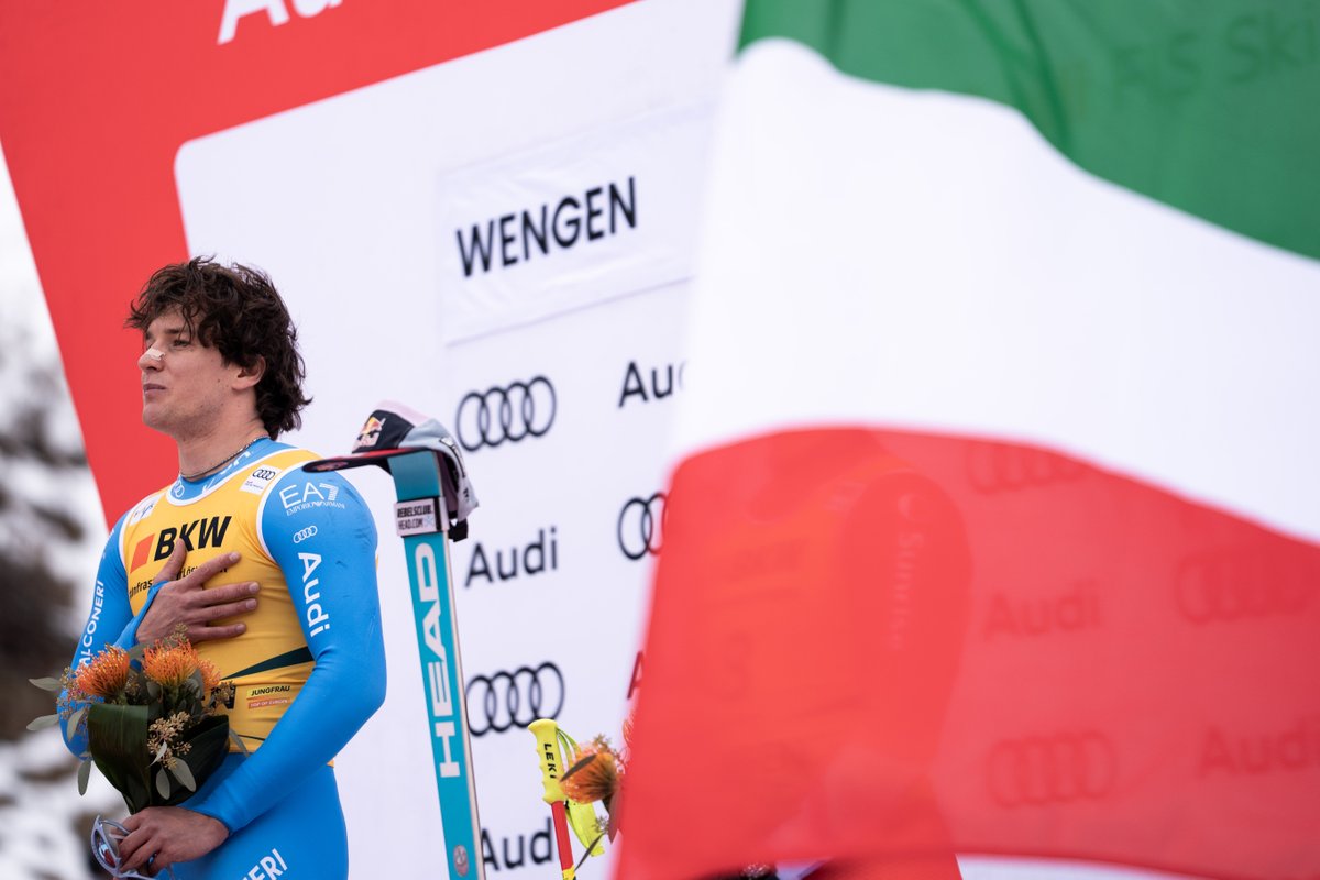 Capolavoro Franzoni a Wengen, trionfa in superG dlvr.it/TQNgmd