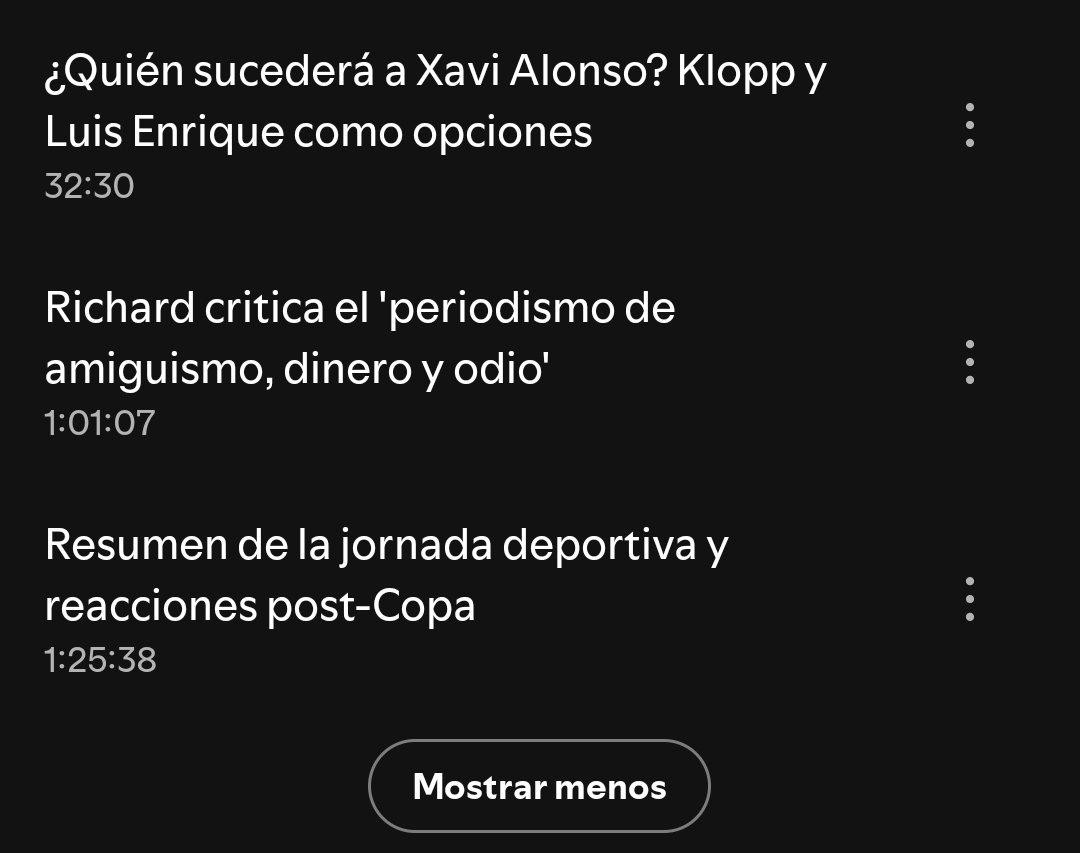RealMurphys's tweet image. Dile al que sube los programas al podcast que debería corregir lo de "Xavi Alonso" @juanma_rguez