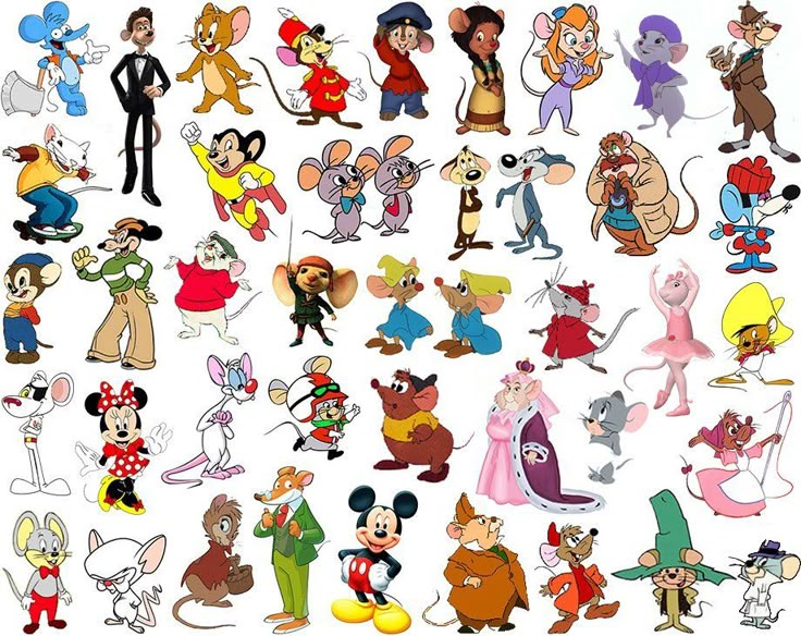 oldtoons_'s tweet image. You walk into a pet shop and see these mouse characters, which 3 would you take home?