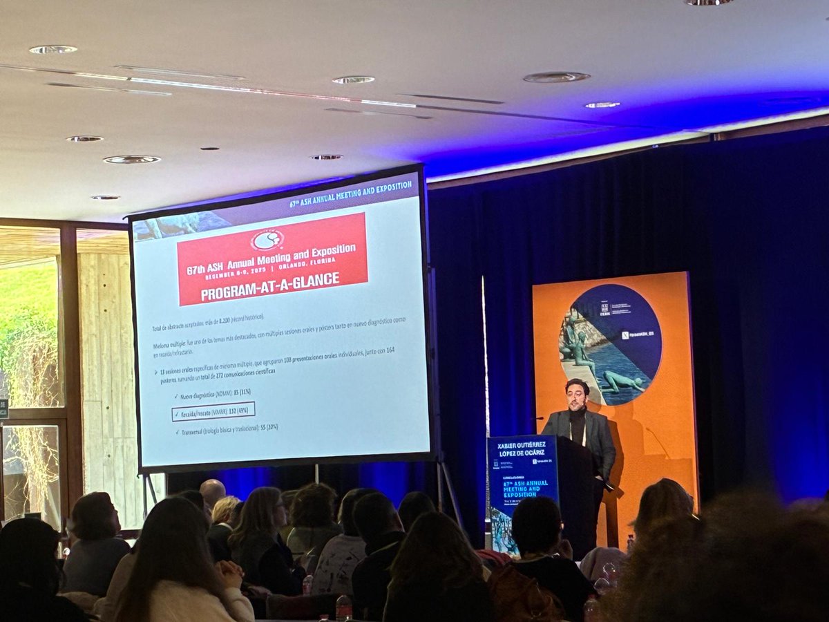 DrGutierrezLdO's tweet photo. Ha sido un placer participar en el #postASH_ES en Santander 😊, aprendiendo y compartiendo experiencias con el resto de compañeros sobre las novedades en #ASH 🩸🔬.
Gracias al comité organizador, en especial a @DrLucreciaYSS por la invitación y a la @sehh_es por su organización https://t.co/QjMtOzmMhf