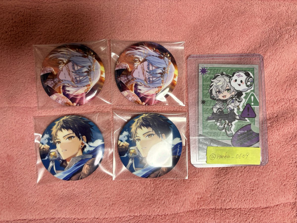 久楽間潮 18TRIP エイトリ 缶バッジ vol.7 30個 18TRIP エイトリ 久楽