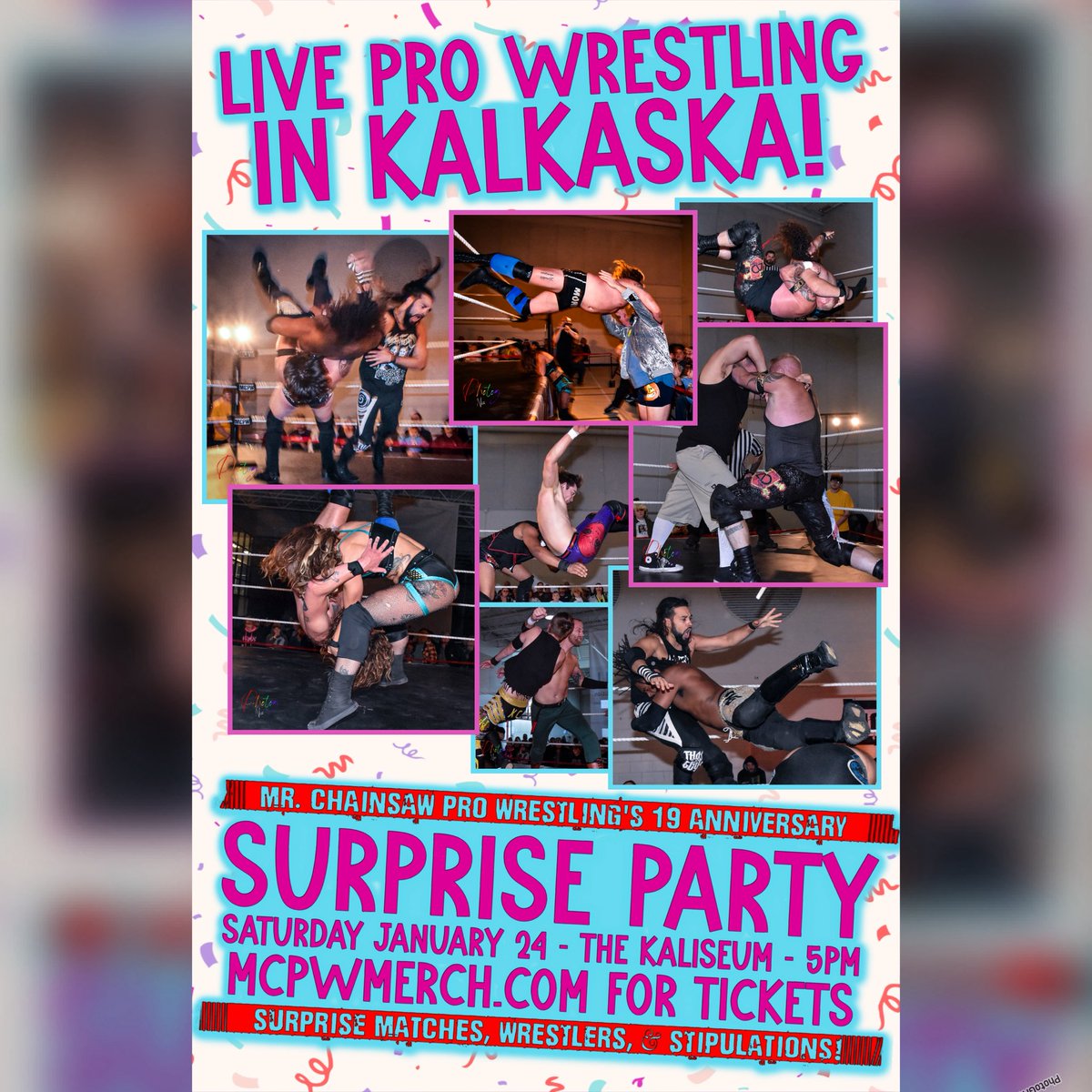 Mr. Chainsaw Pro Wrestling tweet media