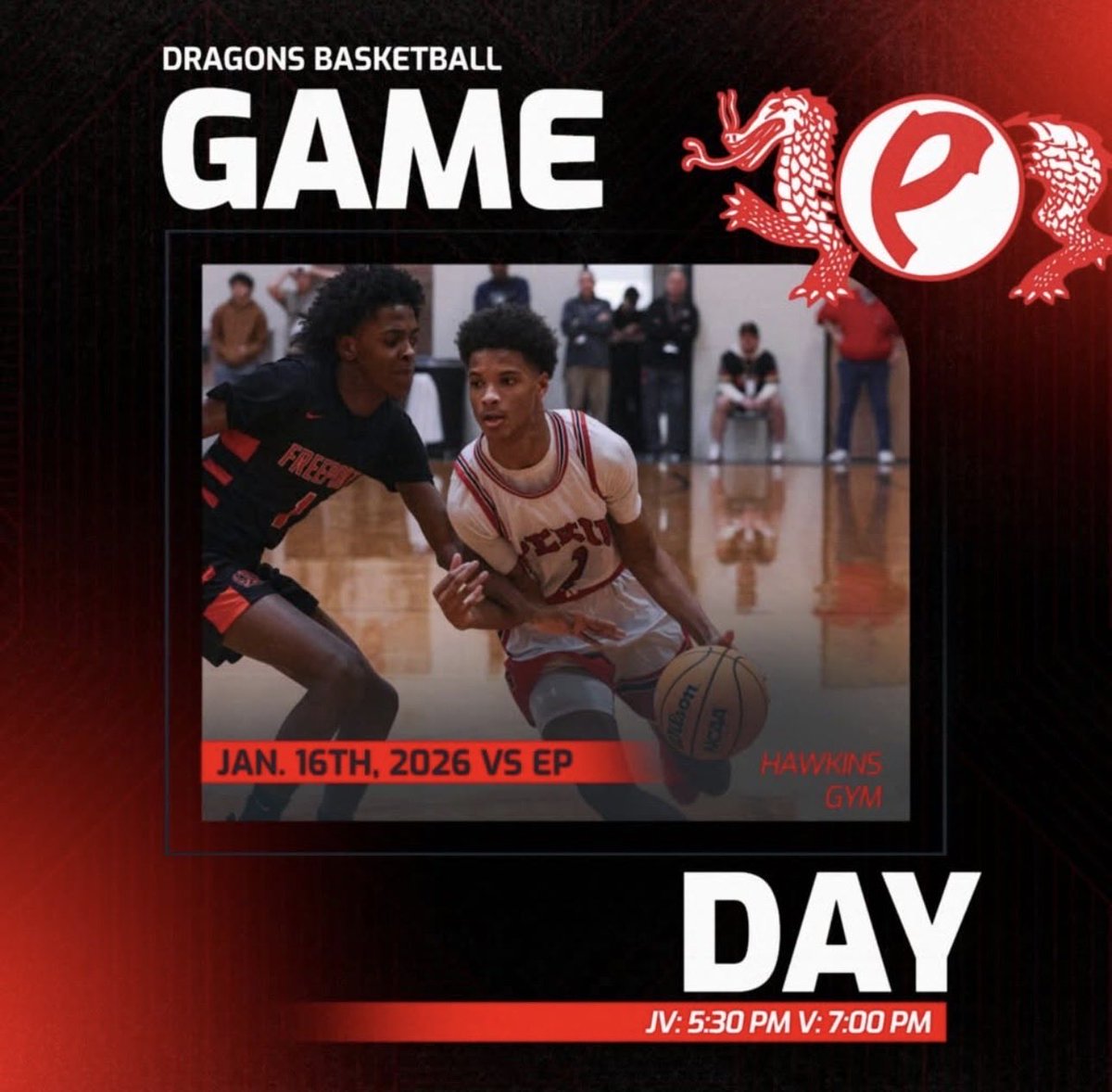 Game day in Dawdy Hawkins gym!

Vs: <a href="/EPCHS_Athletics/">East Peoria Athletics</a> 
JV: 5:30
Varsity: 7:00