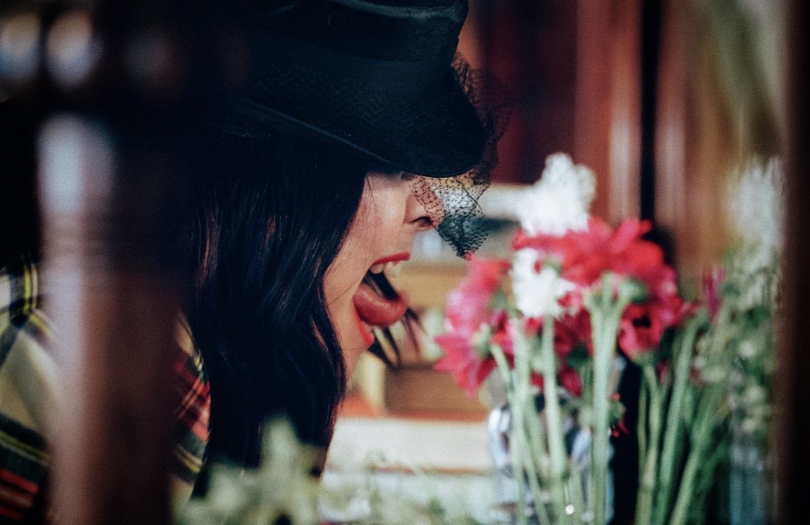 mitskidata's tweet image. Mitski shares new visuals for her upcoming album "Nothing's About to Happen to Me."