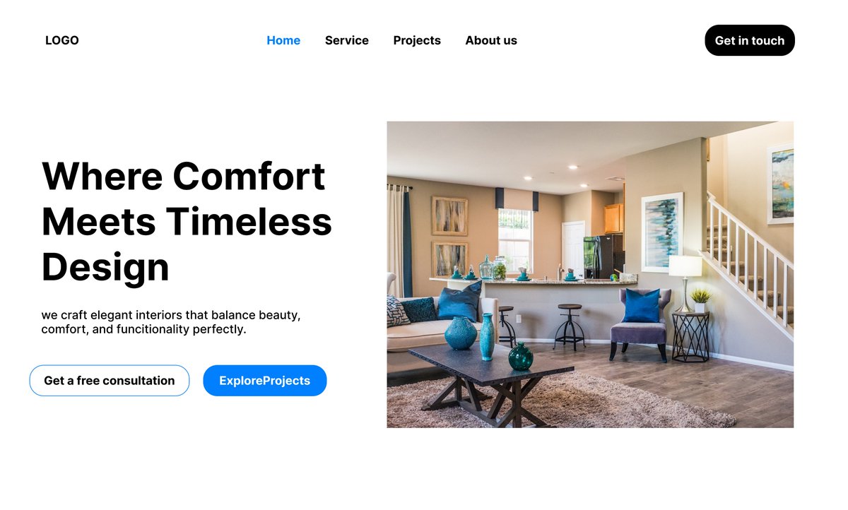 manjuBij's tweet photo. Minimal. Modern. Meaningful.
Practicing UI/UX by designing an interior agency homepage in Figma.
#UIUX #FigmaDesign #UXDesign https://t.co/ByBD5552I1