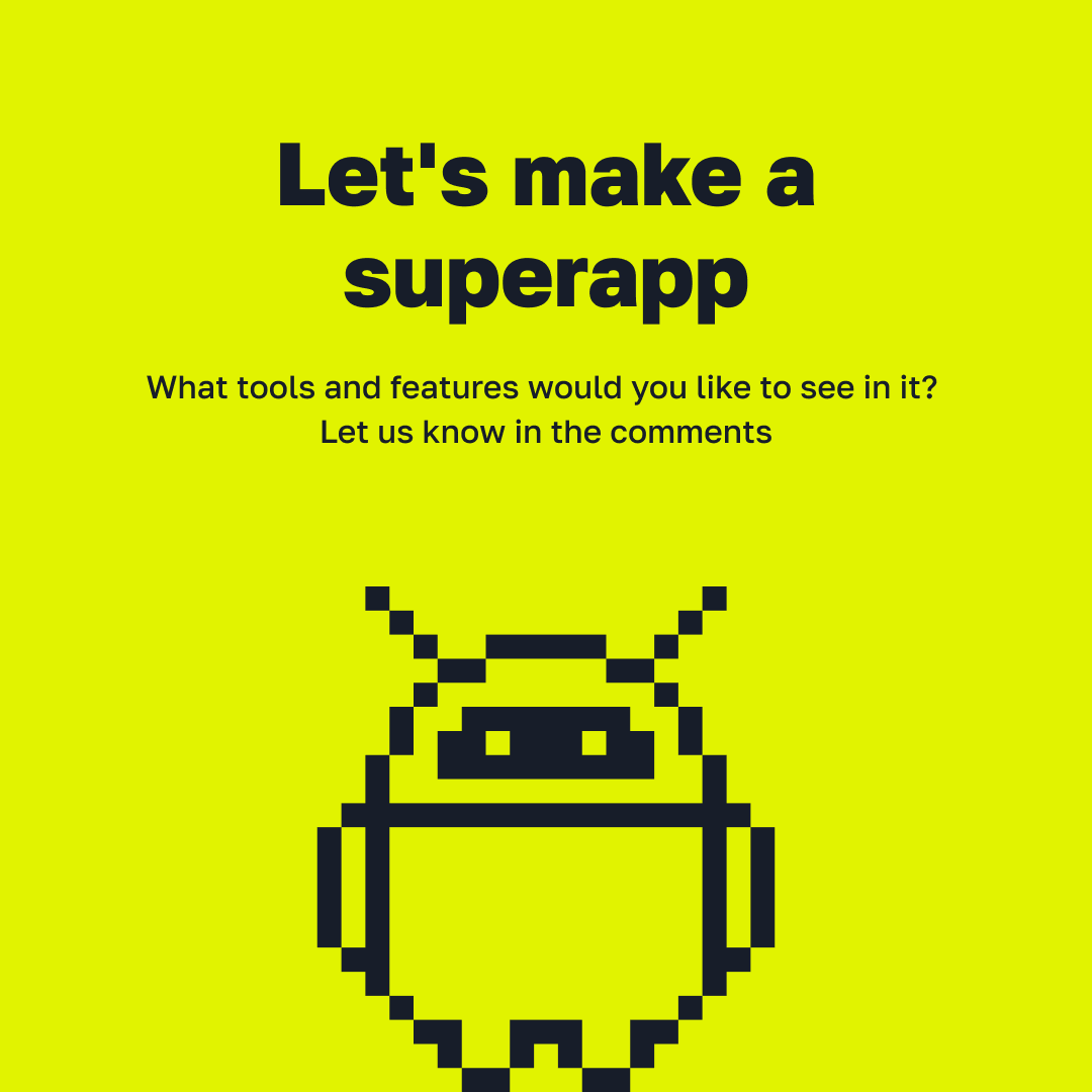 whitewallet_app's tweet photo. 💭 Your opinion is important!
What would make #Whitewallet a #superapp? What tools and features would you like to see in it? Let us know in the comments 👇
We are all ears!