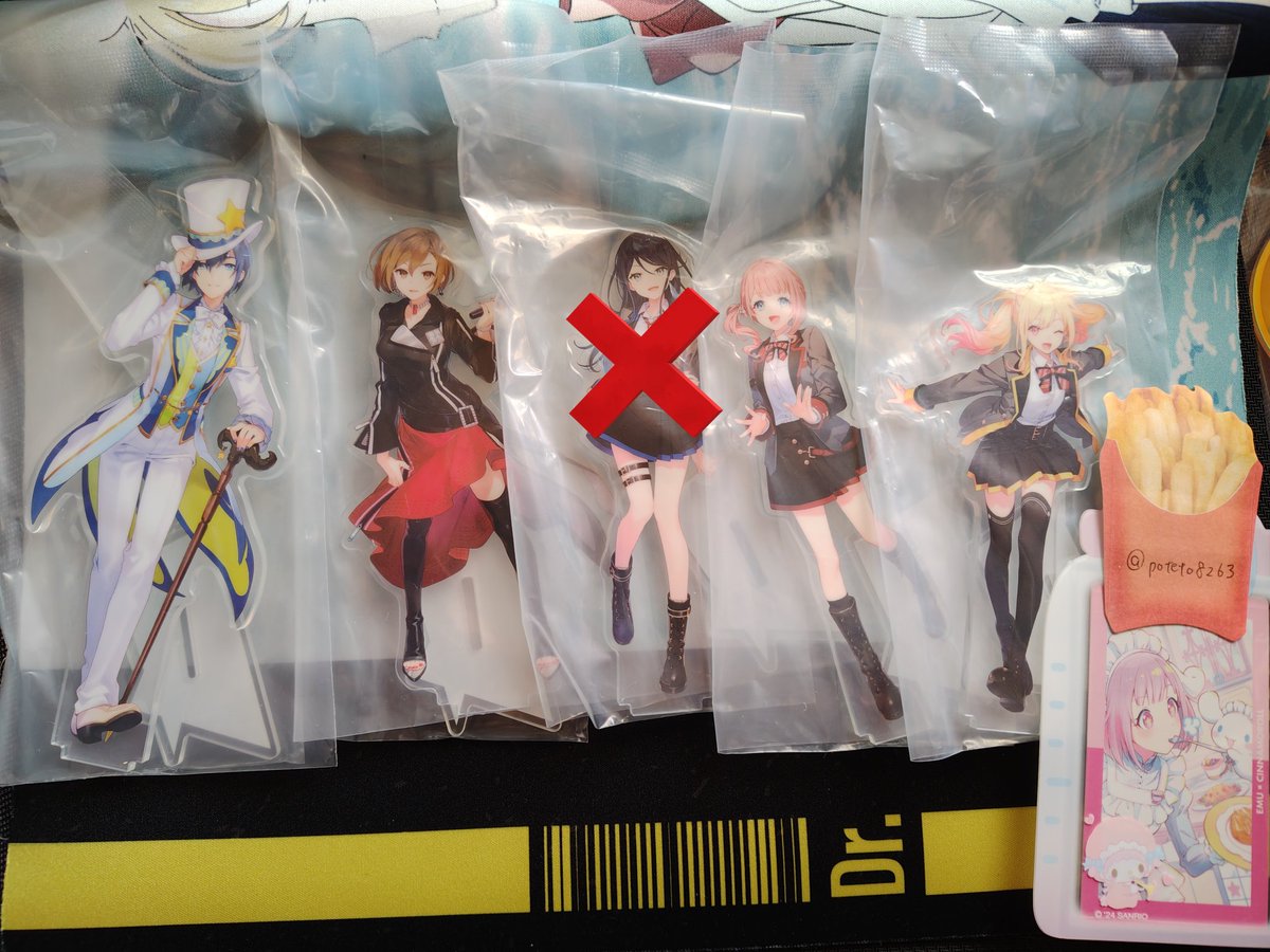 poteto8263's tweet photo. @sT7t6XEyASIqeAd こんばんは
検索より失礼いたします。
当方D賞カイト、F賞司を
所持しており同賞類との交換を
2:2���もしくはF賞のみとの交換を
希望したいのですが可能でしょうか？
ご検討よろしくお願いします。 https://t.co/KhQUVVTnNX