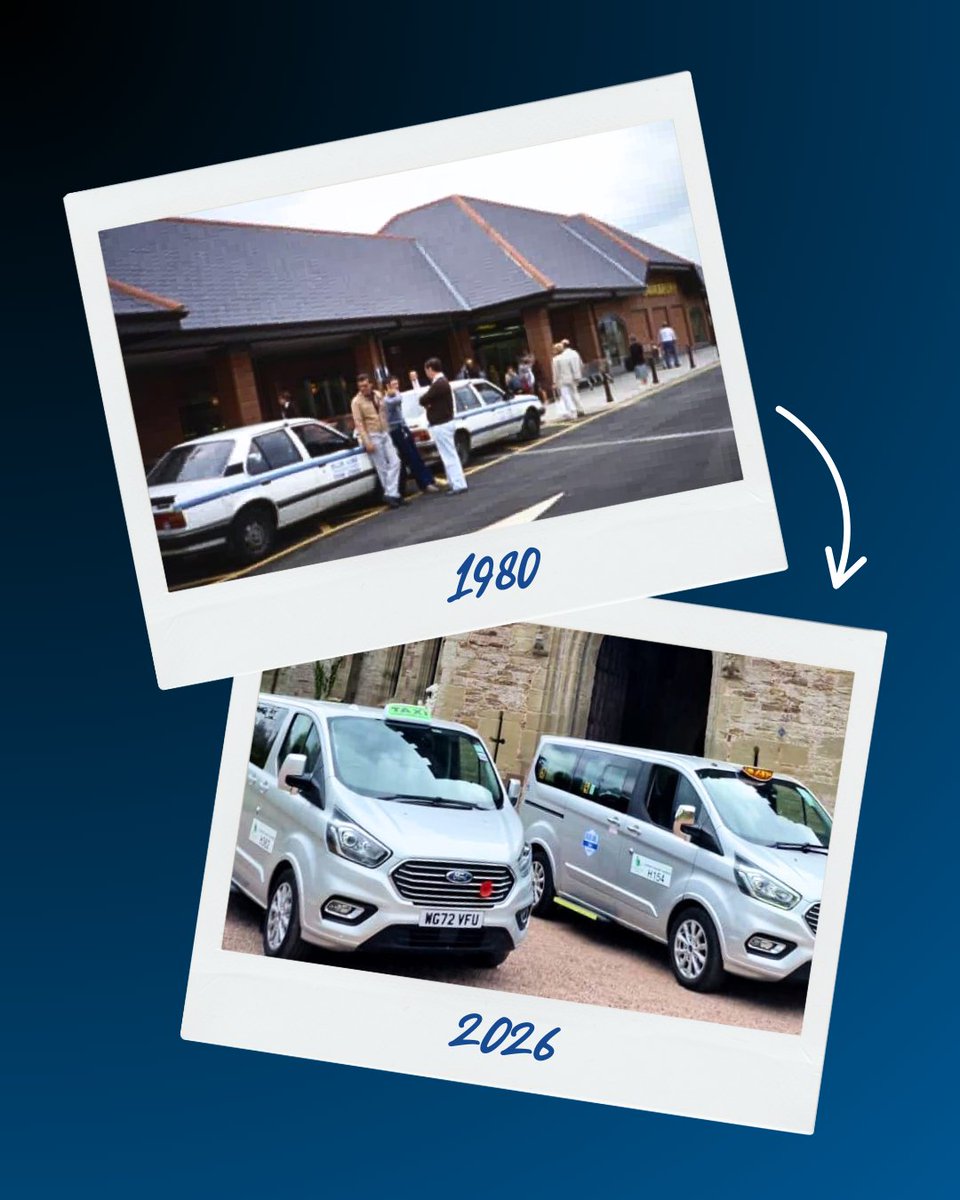 Throwback to the early Blue Line days! 🗓

Some of our taxis parked outside of Hereford Sainbury’s in 1980. We’re proud to have been providing Herefordshire with safe, reliable journeys for the past 45 years and are still going as strong today!  Who remembers these cars? 🚕