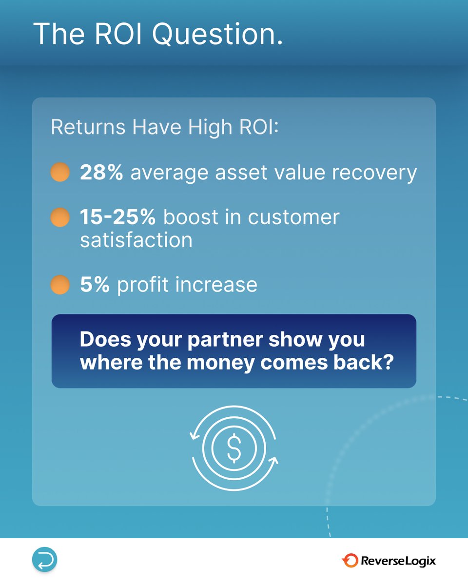 reverselogix's tweet image. Reverse logistics is booming ($3.18T by 2033). But growth ≠ ROI. The real question: can your automation partner prove returns—like 28% asset recovery &amp;amp; 15–25% higher CSAT?

Read what actually matters 👉 hubs.li/Q03_5B6X0

#returns #3PL #ecommerce