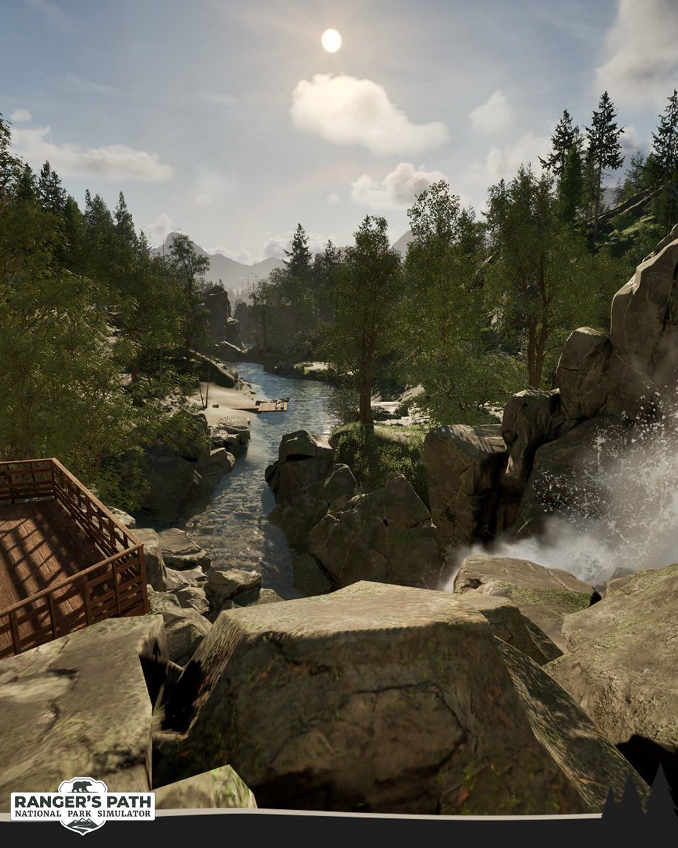 Views like these await you all over Faremont National Park – truly a hiker’s dream! 🥰 Ranger’s Path: National Park Simulator launches in Early Access on March 10, 2026 🍃

Get your ticket now:
💌  wonderl.ink/@rangerspath