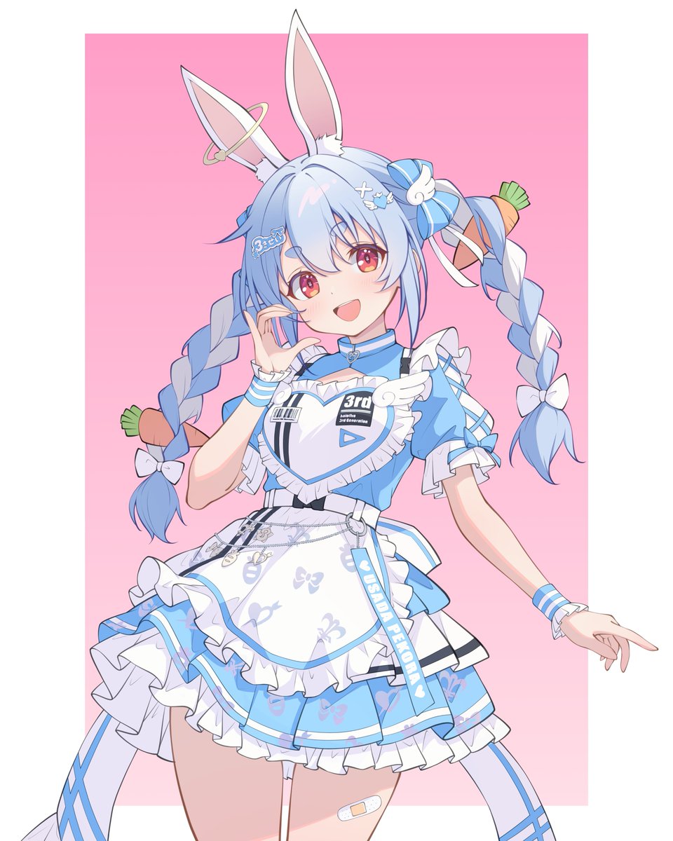 maccaron61's tweet image. 最強アイドル💙
#ぺこらーと   
#きゅるるん大作戦