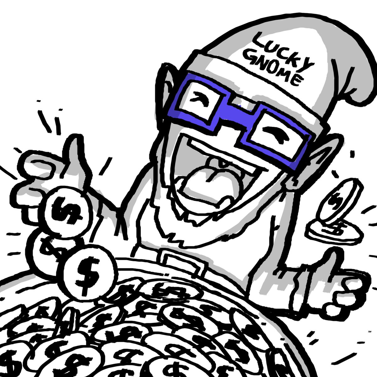 Lucky Gnome 

Noun 1782 by <a href="/AtlanCoelho/">Atlan Coelho</a>