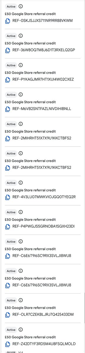 If you're looking for 15% off a new pixel device on Google store then here are some discount codes........go crazy #pixel #googlestore #discount #google #googlepixel