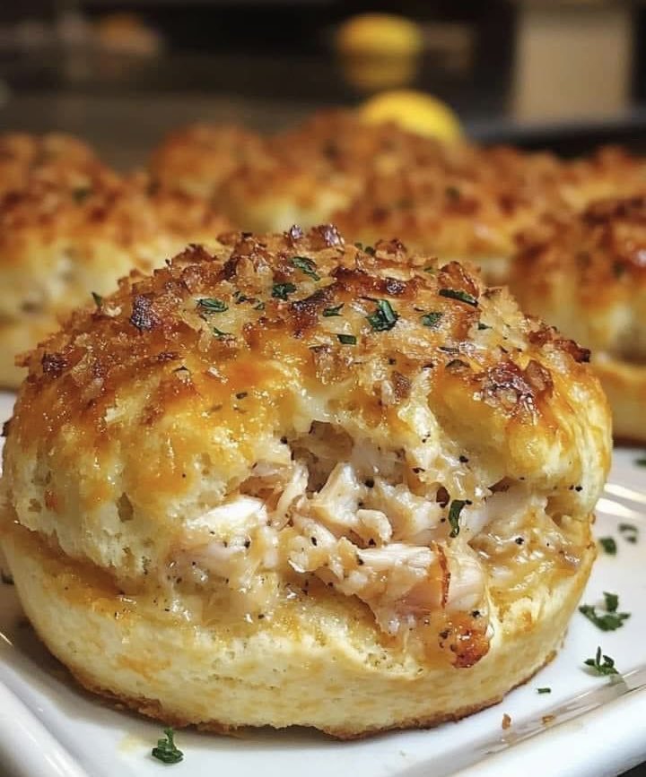 ReddCinema's tweet image. Yes or no: Crab stuffed cheddar bay biscuits with lemon butter sauce 🍋🦀🧀