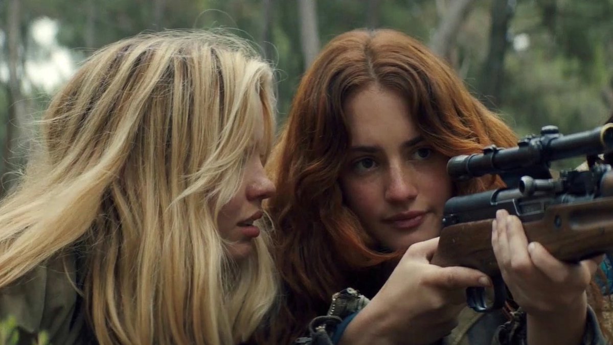 gothfiles's tweet image. mia goth and grace van patten in ‘mayday’