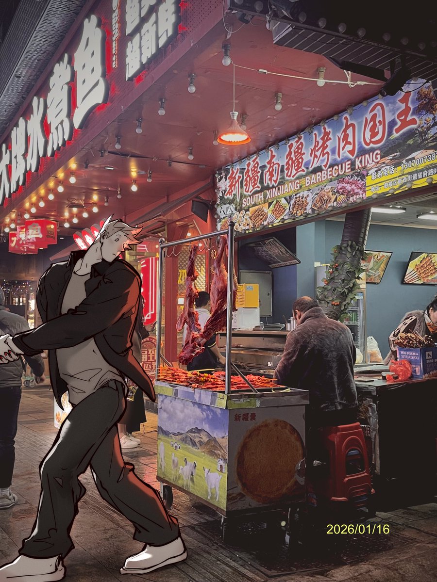 “”Barbecue King they say…”
#stayers #oc