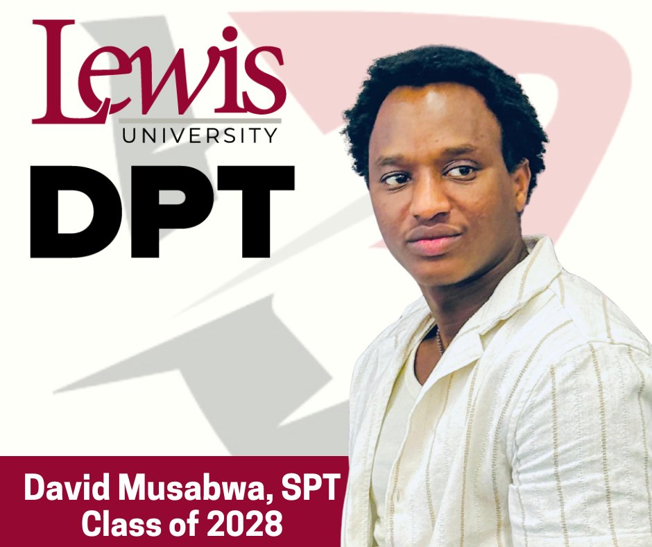 LewisDPTFlyers's tweet image. Lewis DPT welcomes David Musabwa, SPT (Class of 2028) from Portland, Maine! Passionate about health, movement &amp;amp; service, he brings years of experience supporting individuals in healthcare. Outside the clinic: sports, the gym, robotics &amp;amp; more. #LewisDPT #FuturePT #WelcomeToLewis