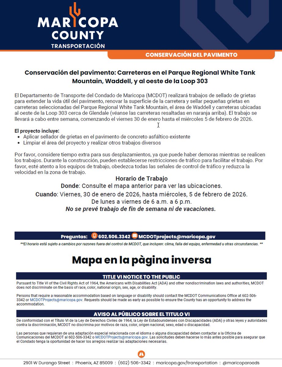 Maricopa County Parks tweet media