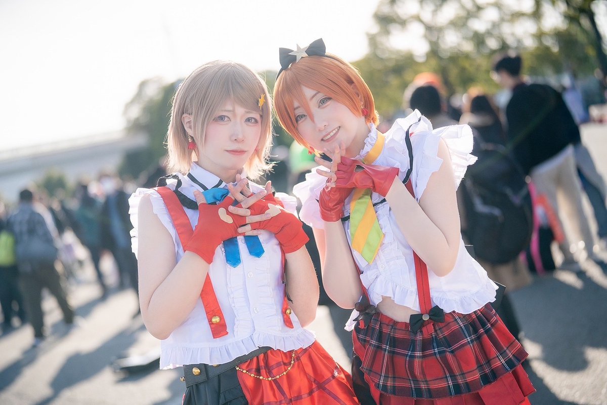 B3731504's tweet image. 【Cosplay】

ラブライブ！
僕らは今のなかで

星空凛 @ryo_cosdayo 
小泉花陽 @B3731504 

📷´- @Gaeaforce さん

#C107_cos #C107コスプレ #C107コスプレ