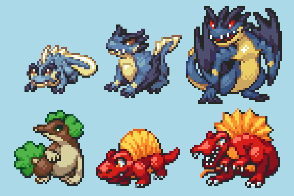 Tiny Monster Haven 🦕🐤🦂🐦 Wishlist now! tweet media