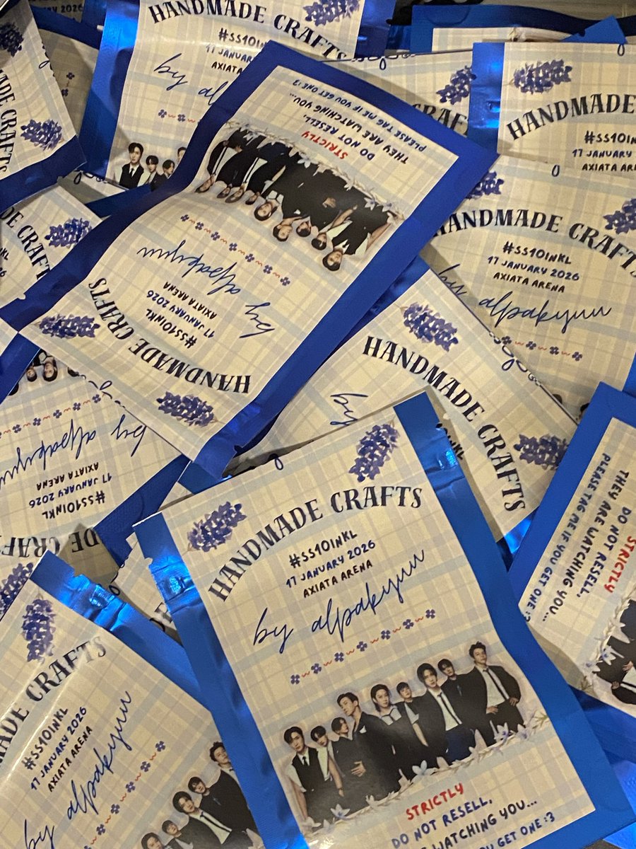 doneee packing hehe jumpa esok! 🥰

Terharuu ramai mau freebies sa 🥹🥹 

Not opening for trade (other than those yg sdh deal in dm :3)

Might go early around 10 am tomorrow ✨