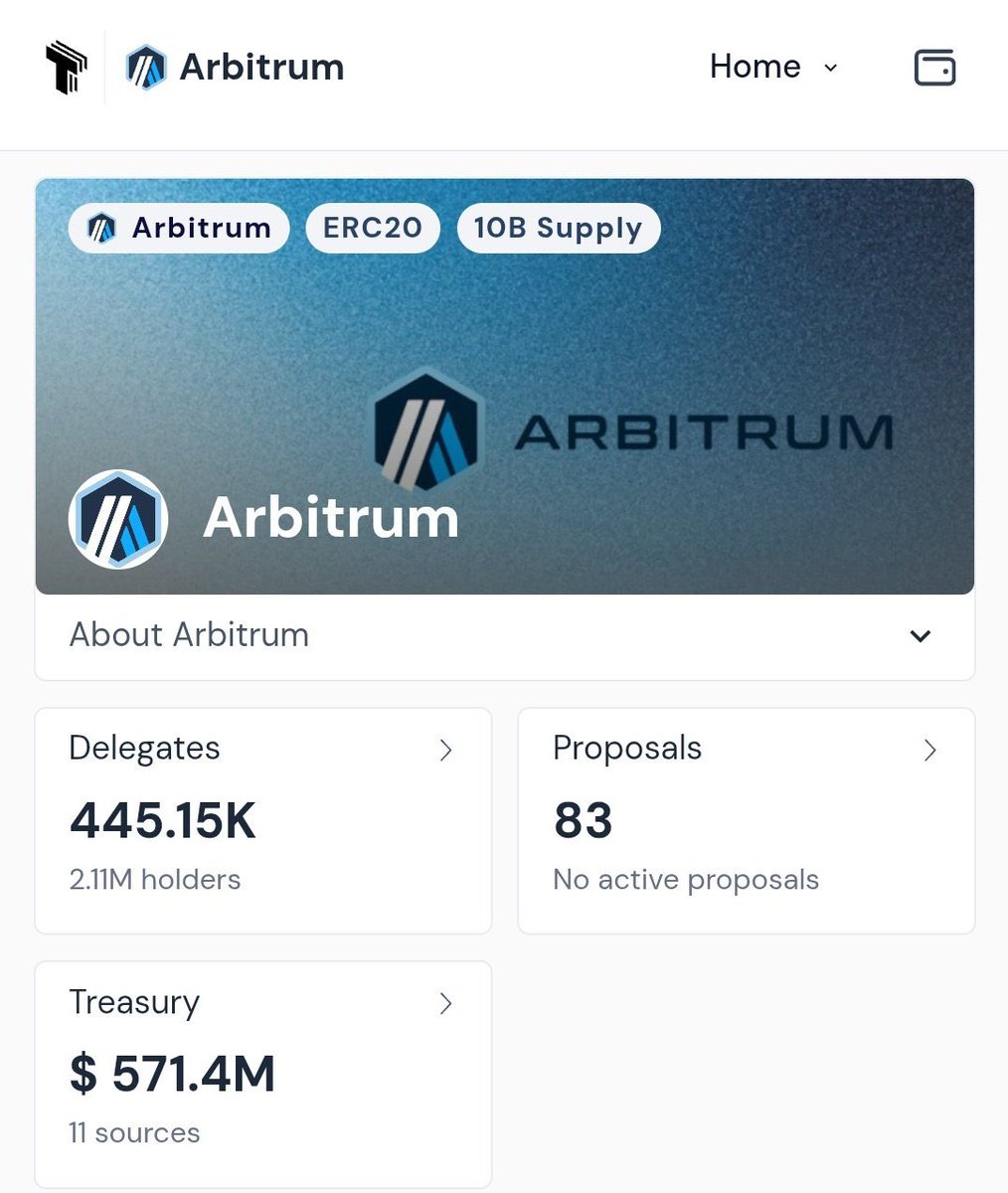 RiveraCryptoo's tweet photo. Arbitrum isn’t just another #blockchain you use and move on from. It’s an ecosystem that grows through participation, shared responsibility, and the people who choose to show up for it.

Staking ARB and taking part in governance isn’t about chasing rewards alone. It’s about having a real seat at the table. Every proposal, every vote, every discussion helps shape how the network evolves from infrastructure upgrades and ecosystem funding to long-term sustainability and community priorities.

What makes #Arbitrum different is that the process is open. Decisions aren’t made behind closed doors. They’re discussed in public, debated by the community, and guided by the people who care enough to get involved. Builders, users, and supporters all have a voice, and that voice actually matters.

Getting involved means more than holding a token. It means helping decide where resources go, which ideas get funded, and how the ecosystem continues to scale responsibly. Whether your interest is in #DeFi, developer tools, governance frameworks, or simply seeing the network grow stronger over time, participation turns belief into impact.

Arbitrum’s future isn’t driven by hype cycles. It’s built by people who commit to the long game people who understand that strong ecosystems come from engaged communities.

If you believe in where Arbitrum is headed, this is your chance to contribute to that journey. Stake your ARB, review proposals, share your perspective, and help shape what comes next.

The door is open.
The tools are ready.
The future is being built together.

Get involved here:
https://t.co/lnL8CoL5EZ