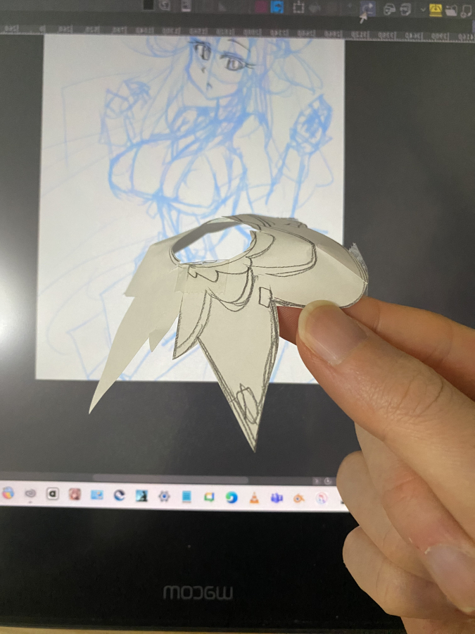 これが、こうなって…こう 