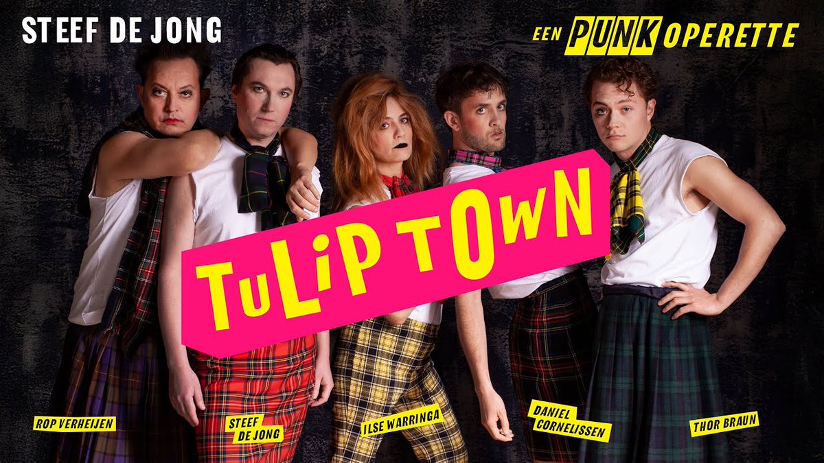 haarlem's tweet image. Punkoperette Tulip Town trapt theaterseizoen af: De kaartverkoop is gestart voor Tulip Town – een punkoperette. De nieuwe productie van Steef de Jong gaat in het nieuwe theaterseizoen in première. De voorstelling is van 2 tot en met 20 september 2026 te… dlvr.it/TQNj6d