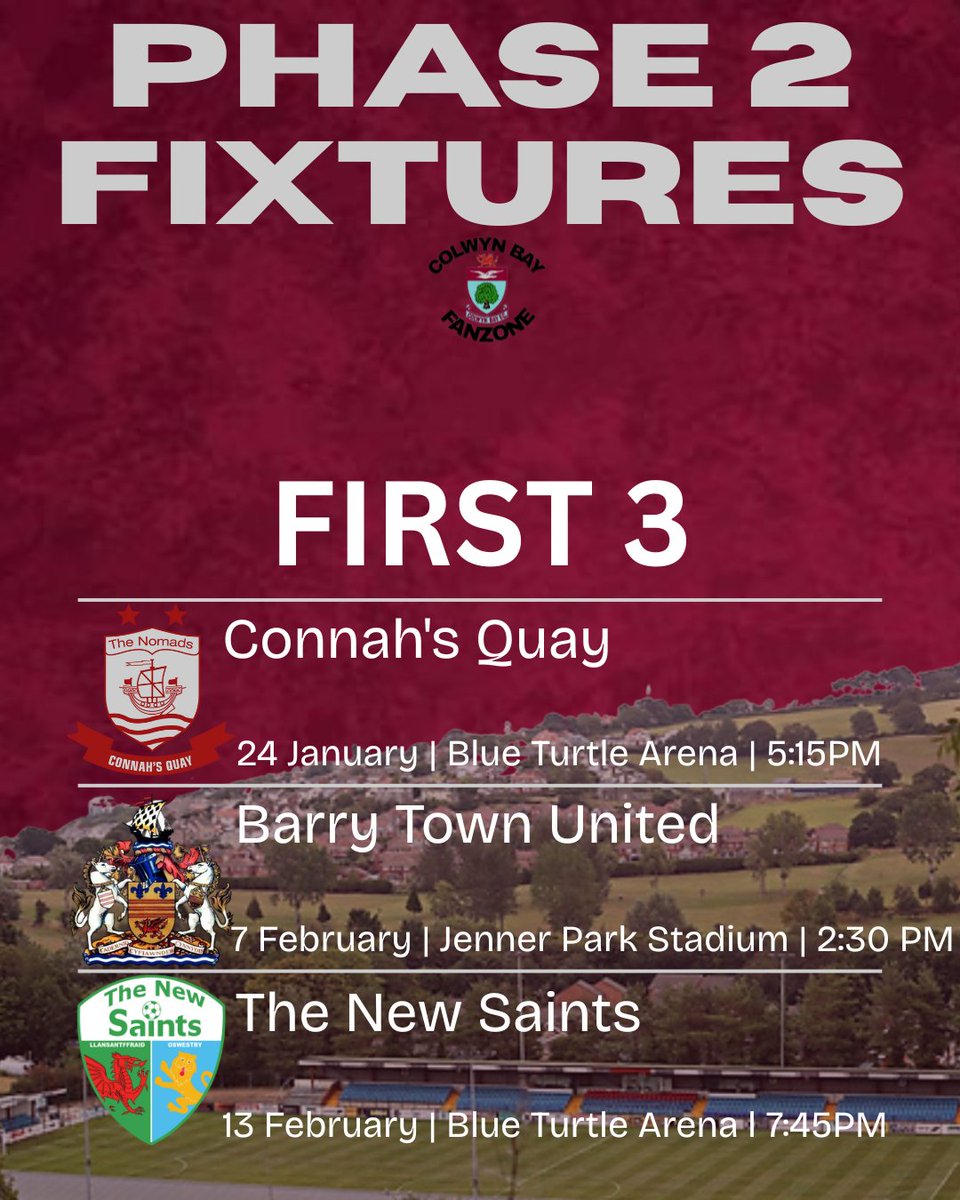 Colwynbay.fanzone tweet media