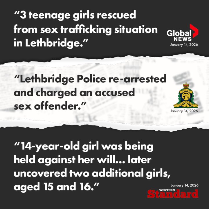 ABDanielleSmith's tweet image. What happened in Lethbridge is a nightmare. Three underage girls allegedly unlawfully confined, abused, and trafficked. Then, within minutes of being released by the courts, the police caught the perpetrator allegedly violating his release conditions. 

Alberta has been the…