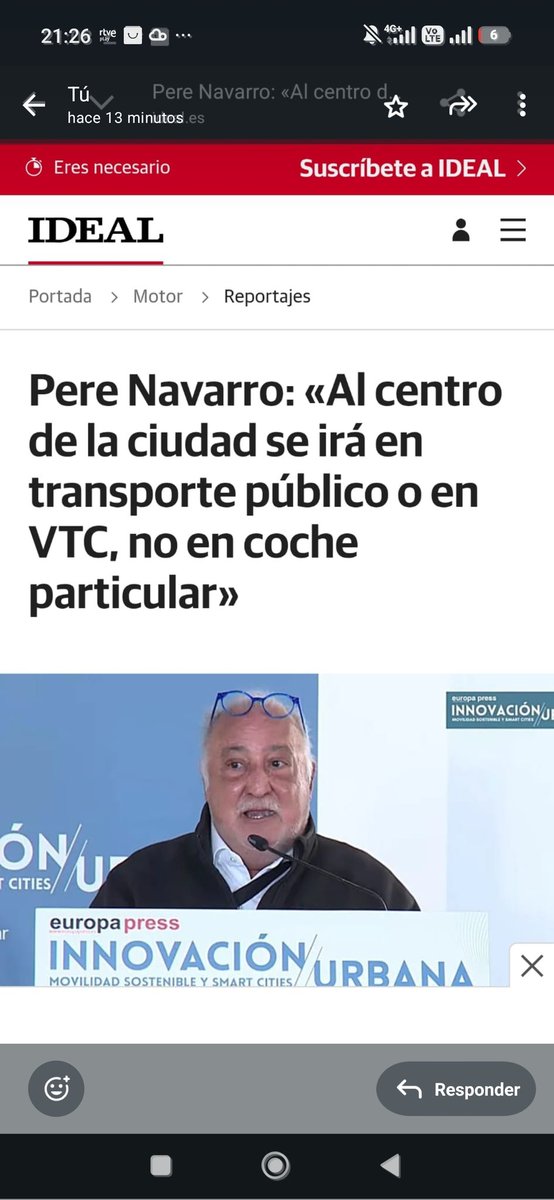 alesfan's tweet photo. @ideal_granada ejemplo del "entrecomillado" usado por una profesión, un periodista y un periódico para mentir y dañar. El Ideal es solo modelo de bajeza, sin límites claros de su ética y profesionalidad 🤮 un ole para A. Noguerol https://t.co/fP7tt0fRo1