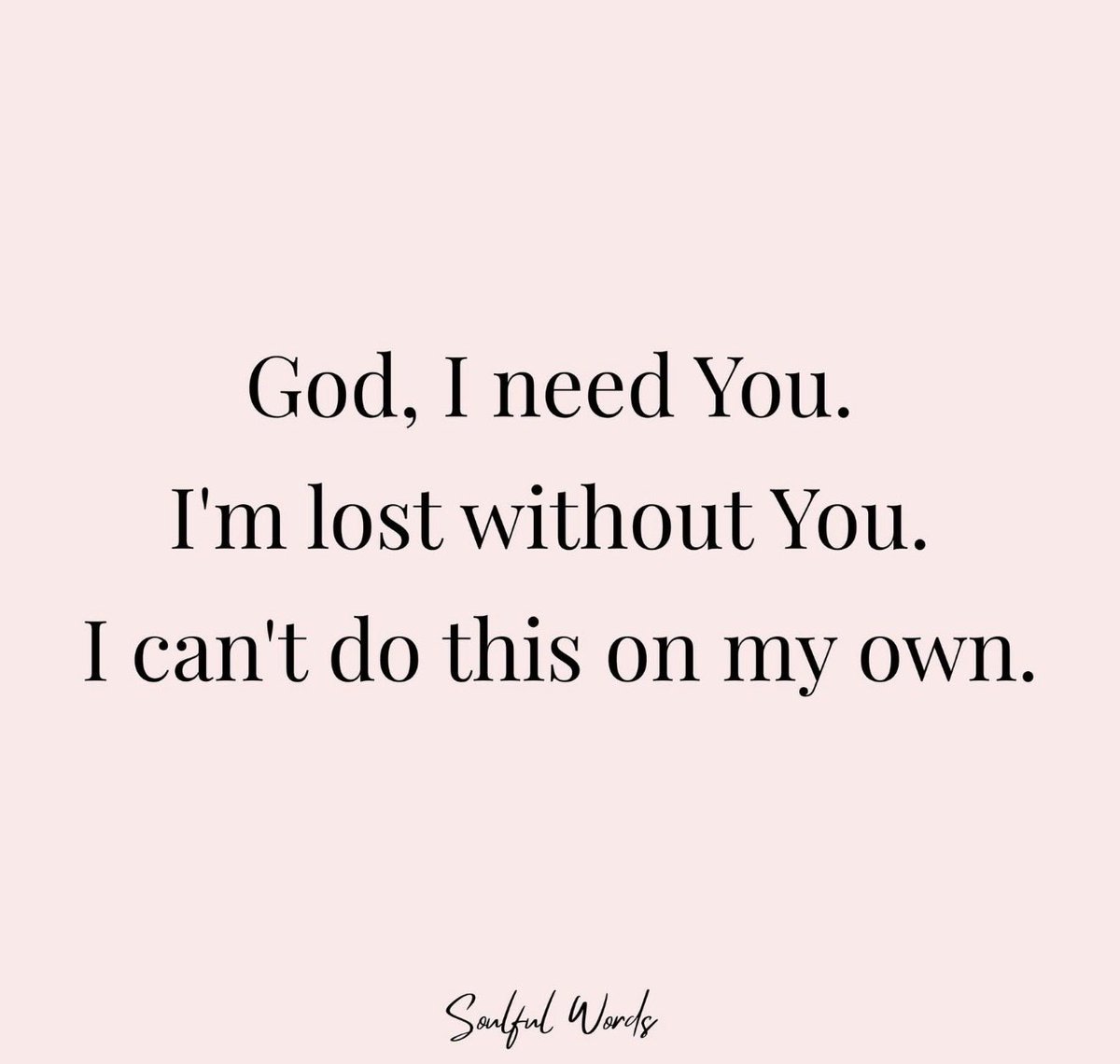 HeatherJ2652's tweet image. I can't do this on my own, but I don't have to. God's there where strength runs out.
When I feel lost, He becomes my direction.
When I feel weak, He becomes my support. In surrender, I find peace-not because everything is resolved, but because I am no longer carrying it alone.