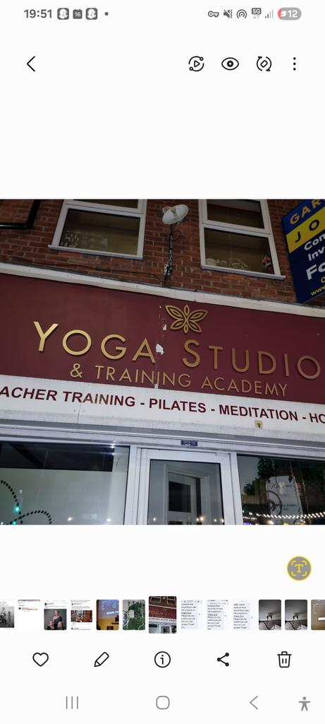 We had some sad news The Yoga Studio (where I live) has moved on but in it's place a Pole Dance Academy❤️
