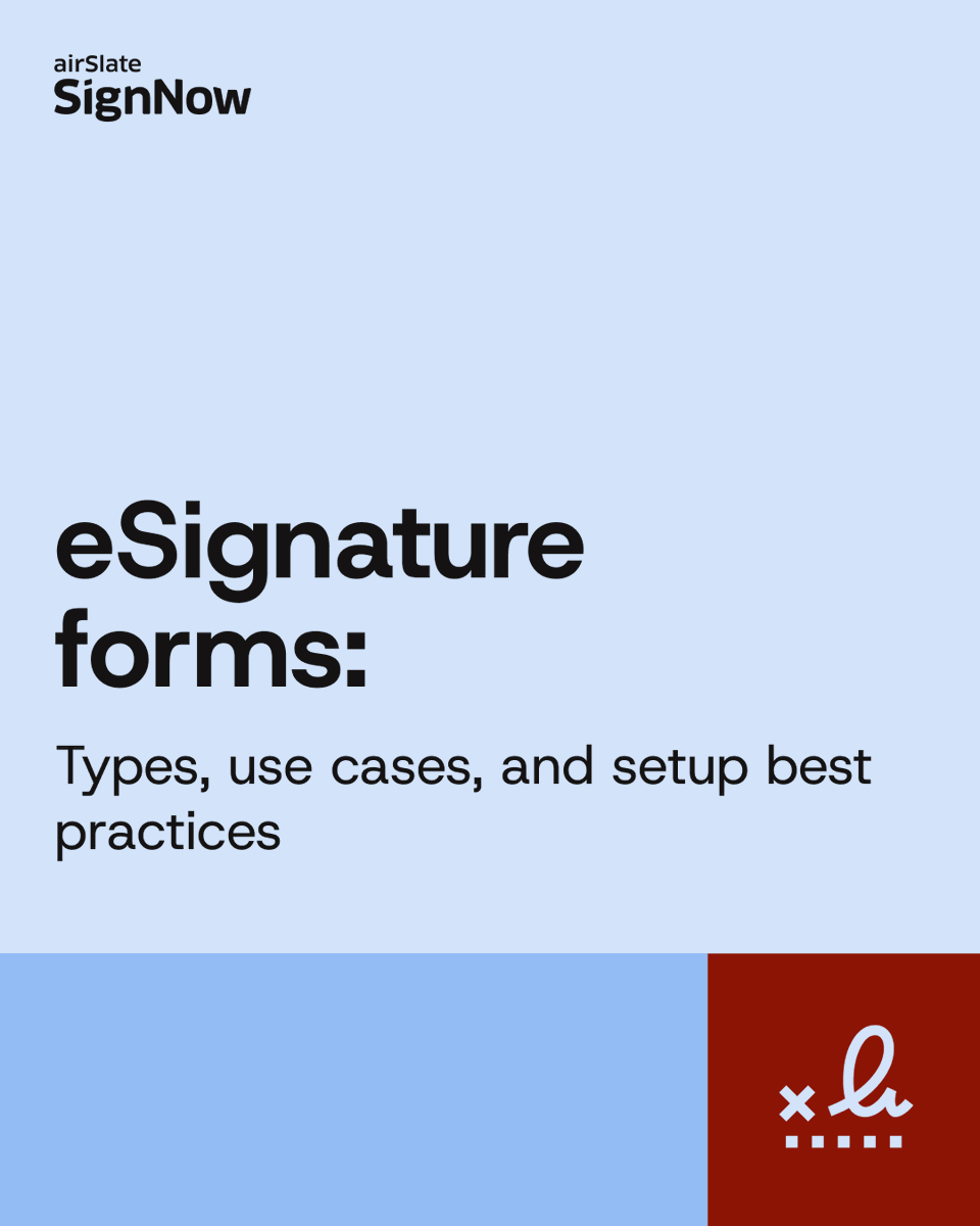 signnow's tweet image. Still printing, signing, scanning, and emailing #forms? You’re adding friction to every deal. #eSignature forms are legally valid in the U.S. under #ESIGN + #UETA—and they scale fast when done right. Read the breakdown: bit.ly/3ZeiJMf #SignNow