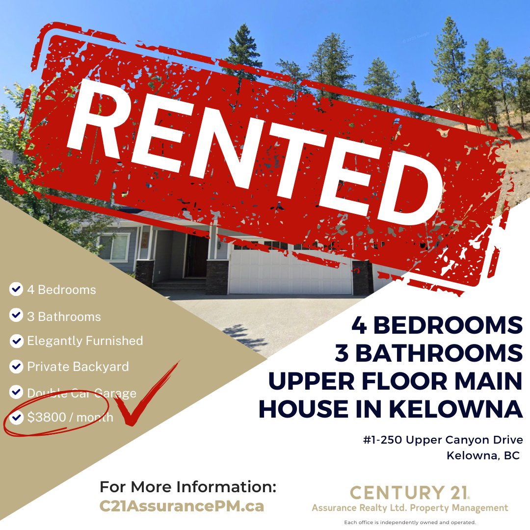 Stable Tenancies. Smarter Property Management. Real Results.

Empty homes cost more than rent. They cost momentum.

At Century 21 Assurance, our property management approach is built to protect your investment while driving consistent performance