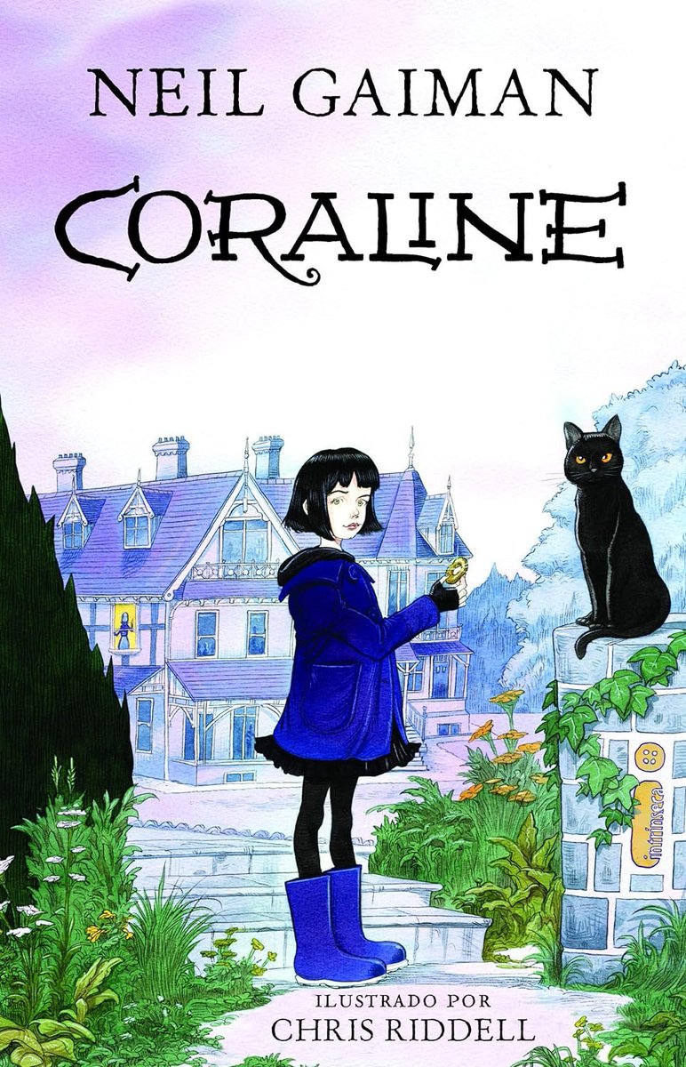 Terminei de ler Coraline do Neil Gaiman. Gostei bastante, foi bem legal ver as diferenças entre o livro e o filme, e eu pessoalmente achei que a ordem de acontecimentos do filme é melhor que no livro.