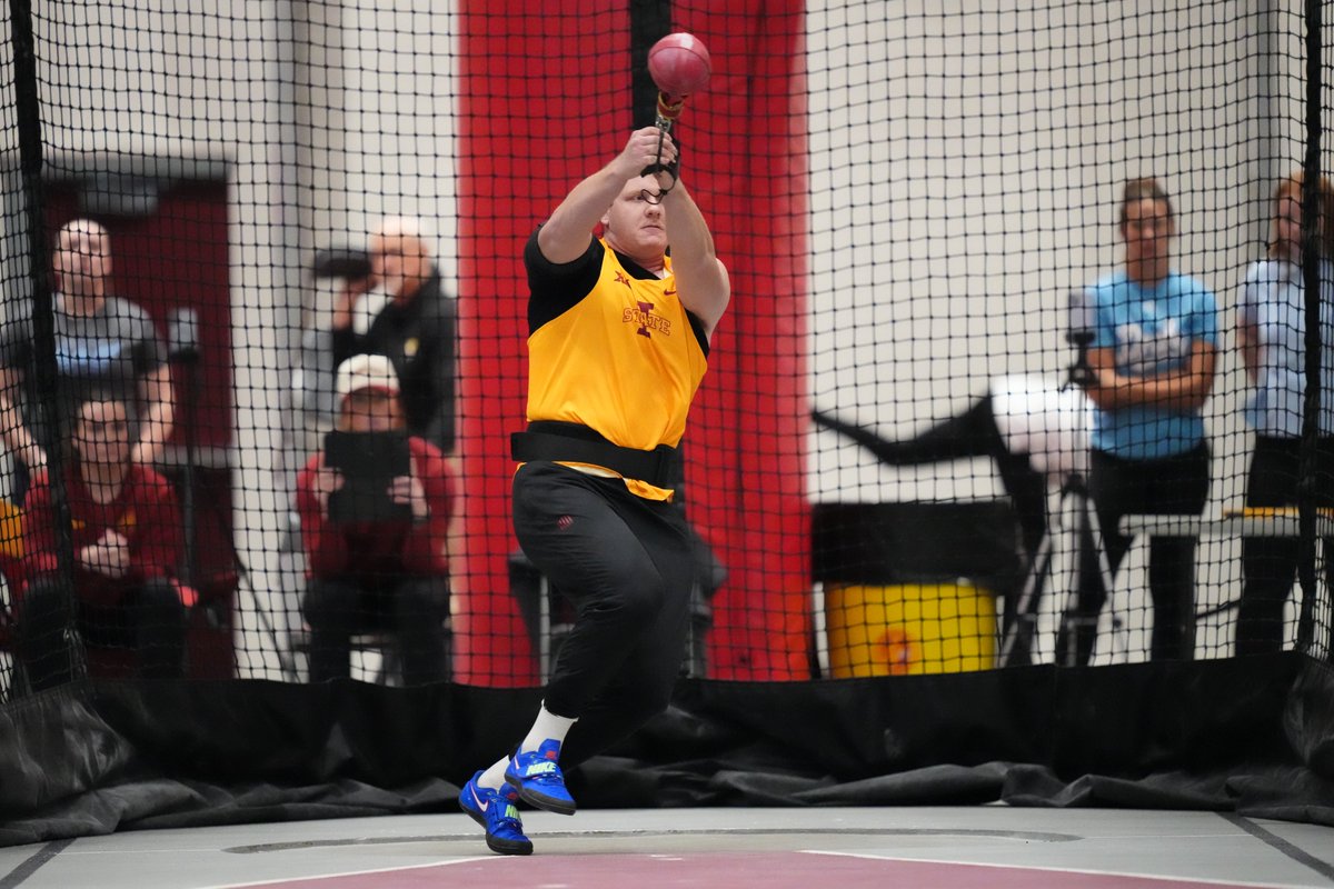 CycloneTrackXC's tweet image. Men's Weight Throw 💪

Garret Wagner posts a season-opening win of 67-9 1/2 (20.66m). Zach Verzani improves his No. 7 ISU mark to 64-6 3/4 (19.68m) for fourth.

#CycloneSZN