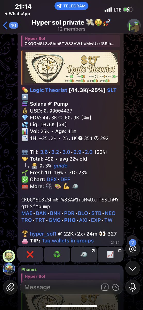 Sol_hyper1's tweet image. $LT

CKQGMSL8zShm6TW83AW1raMwUxrfSSihWYgtFSfYpump