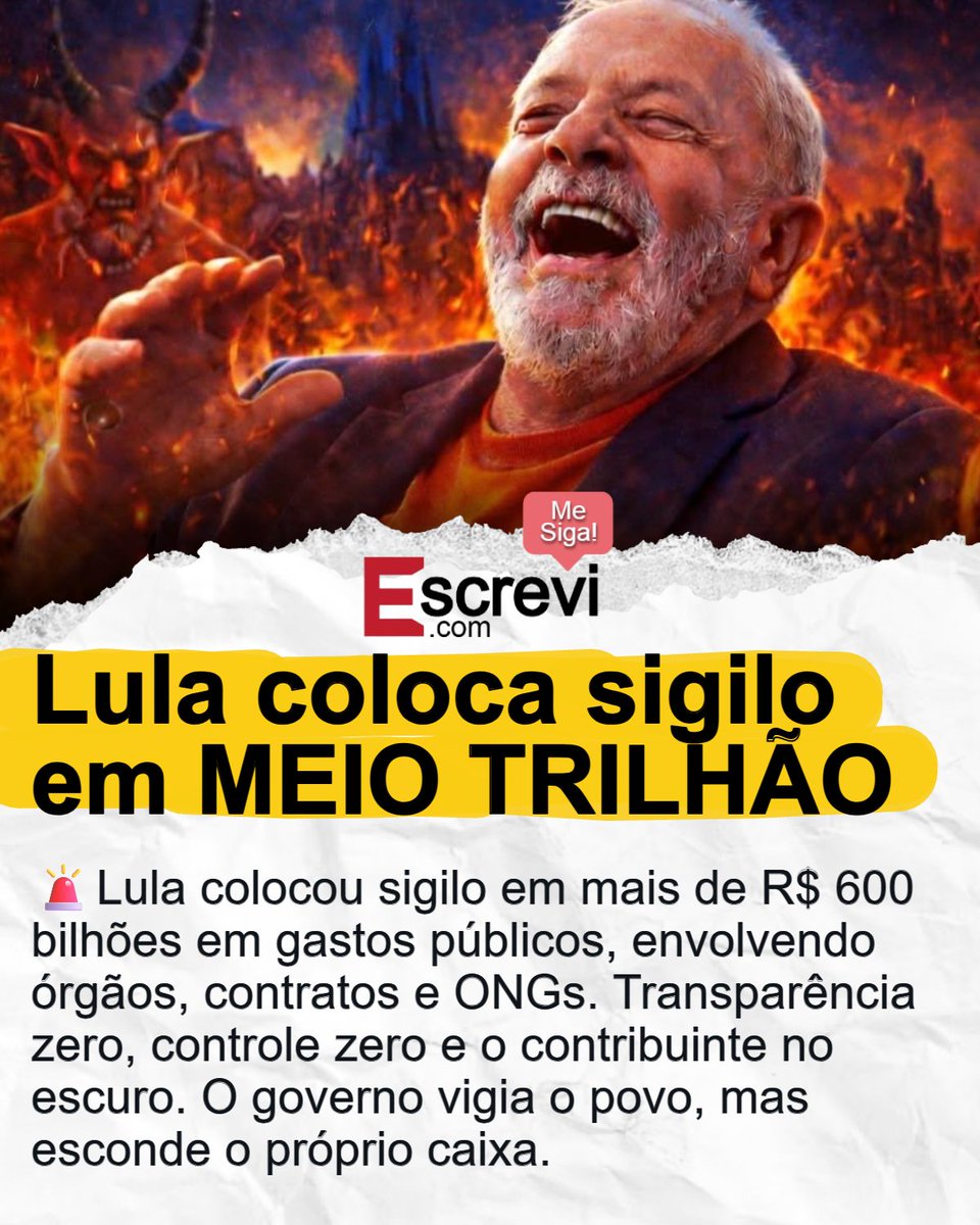 Além disso, notícias indicam que o governo Lula tem ampliado o uso do sigilo para negar pedidos de informação baseados na Lei de Acesso à Informação (LAI), inclusive com a imposição de sigilos de 100 anos em alguns casos.