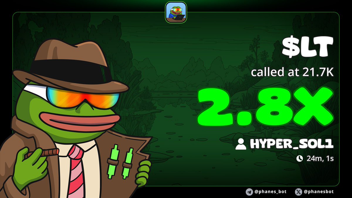 Sol_hyper1's tweet image. 2X up from  my call $LT
TG frens always eating good 🔥🔥
#uzaksehir #sstvi #SolanaMemeCoin