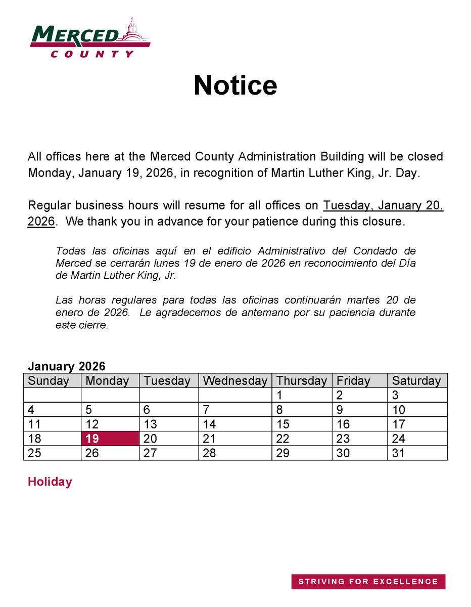 Merced County tweet media