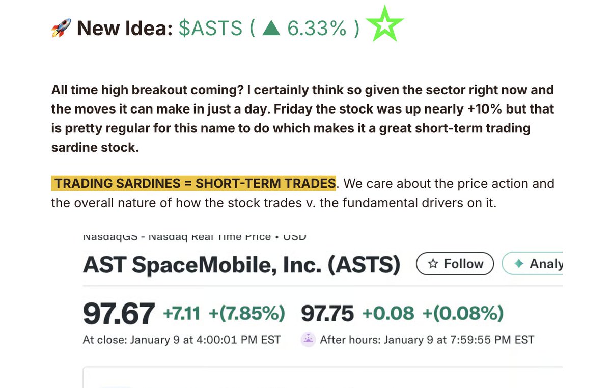 OptionsFlows's tweet image. Pretty good week in the market. 

Had some nice trades on $CVX, $XOM and then $ASTS ran a lot faster than I expected. 

Congrats to the members of my newsletter, the next issues comes out tomorrow. 

You can get a 30 day trial free 

longvolreport.com/traderx