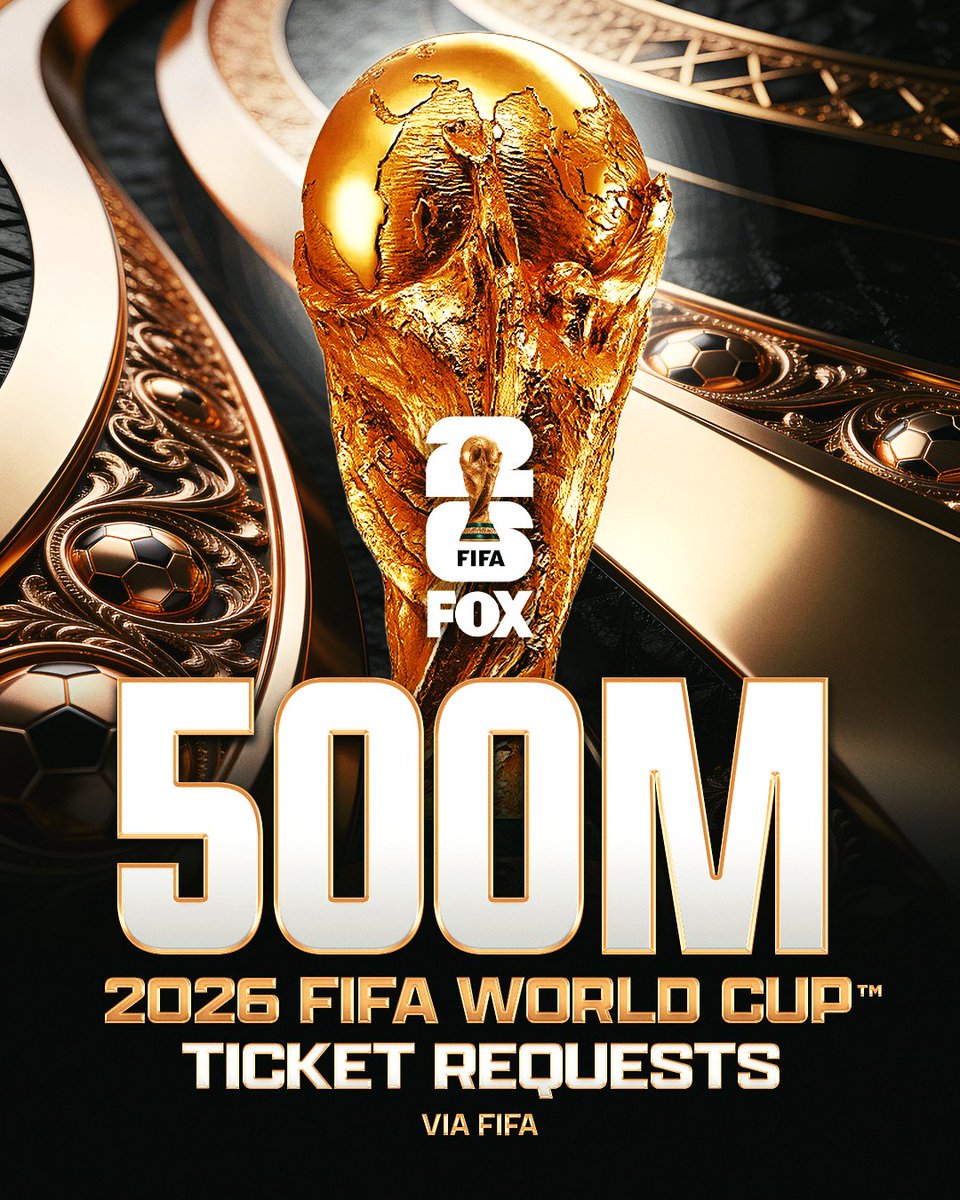 نصف مليار طلب على تذاكر البطولة.. رقم قياسي في تاريخ بطولة كأس العالم.