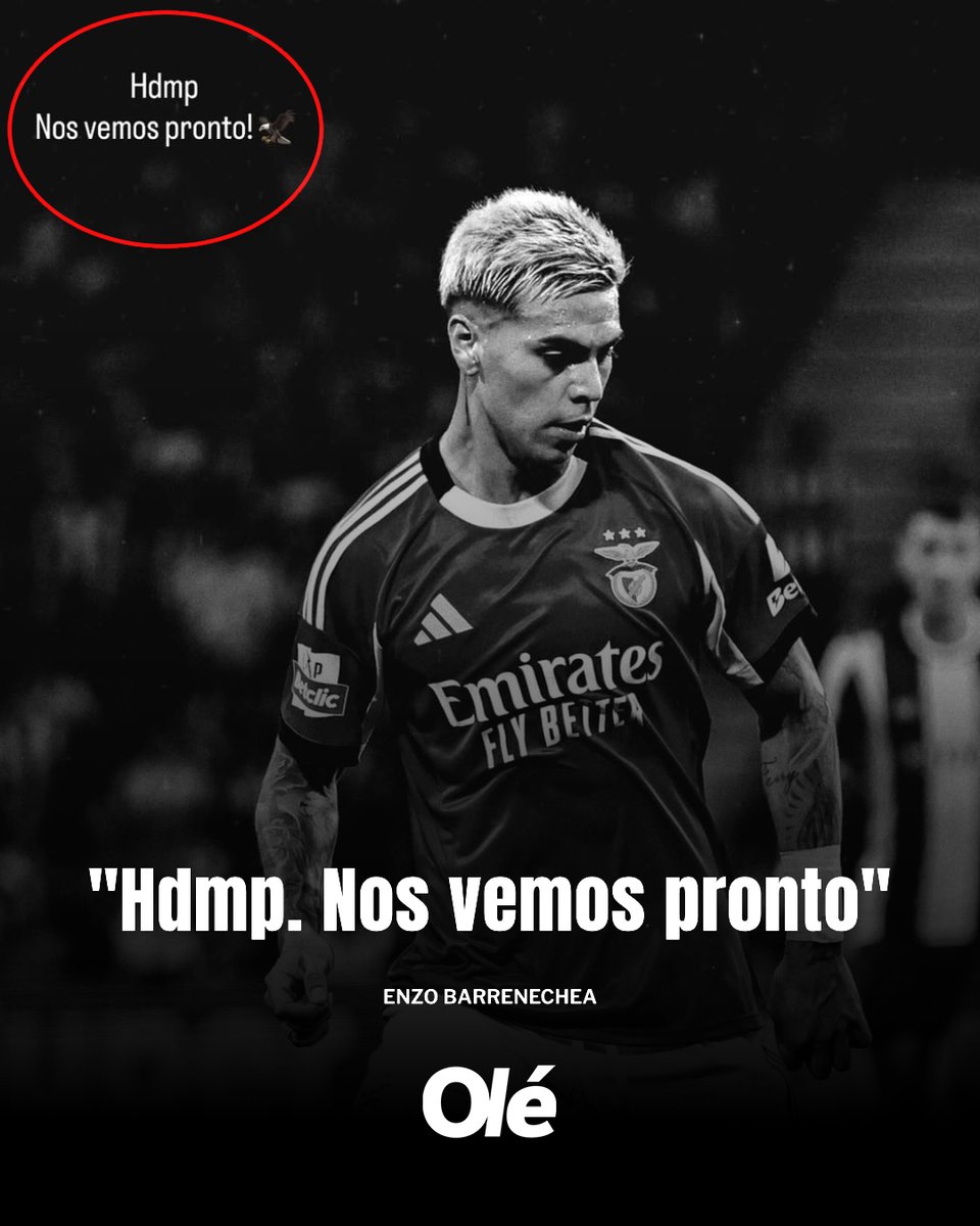 DiarioOle's tweet image. POLÉMICA EN PORTUGAL POR EL "HDMP" EN EL POSTEO DE BARRENECHEA: "Humildad, Disciplina, Mucho trabajo y Pasión" 😅👀

➡️ La publicación del argentino ocurrió luego del partido en el que el Porto eliminó a las Águilas por la Copa de Portugal, el último miércoles

🔍 ¿QUÉ OCURRIÓ EN…
